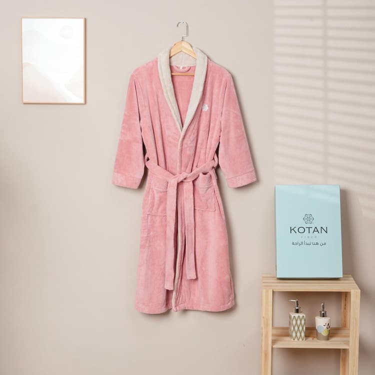 روب أنيق -  وردي