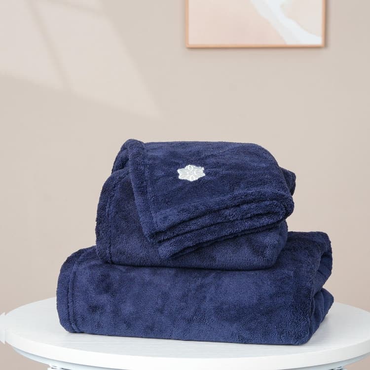 مناشف انيقة - ازرق داكن