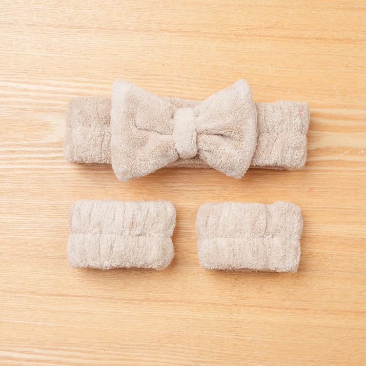 ربطة الشعر واليد - بني