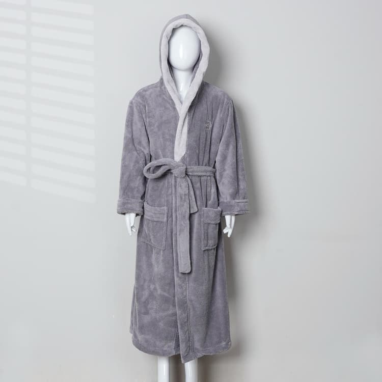 روب الاطفال بكلاو - رصاصي