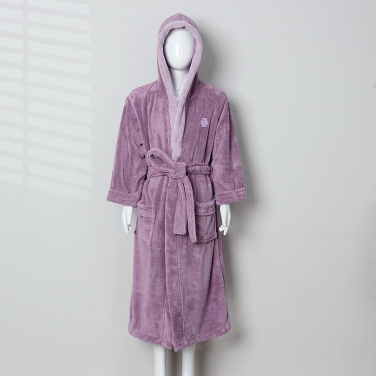 روب الاطفال بكلاو - بنفسجي