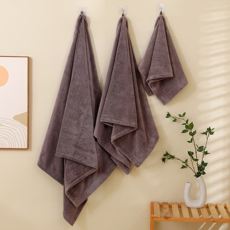 مناشف - رصاصي